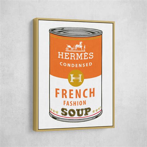 hermes soup can